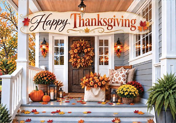 ReaMark Real Estate Thanksgiving Greeting Cards - Get More Referrals and Send Some Holiday Cheer.